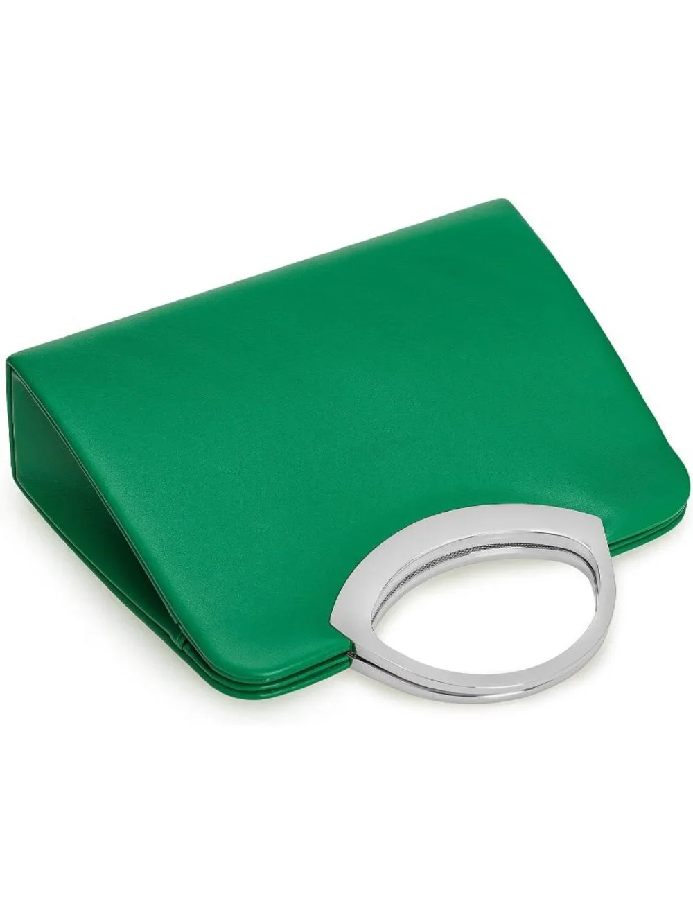 👜Women's Green Small Dressy Handbag Evening Bag Circle Handle Elegant Purse